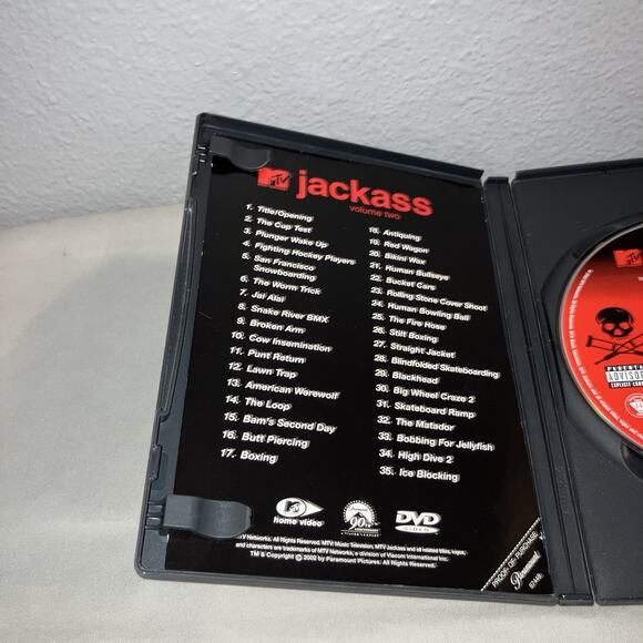 Dvd Used Jackass Volume Two / The Movie Widescreen Special Collector’s Edition - Picture 3 of 6